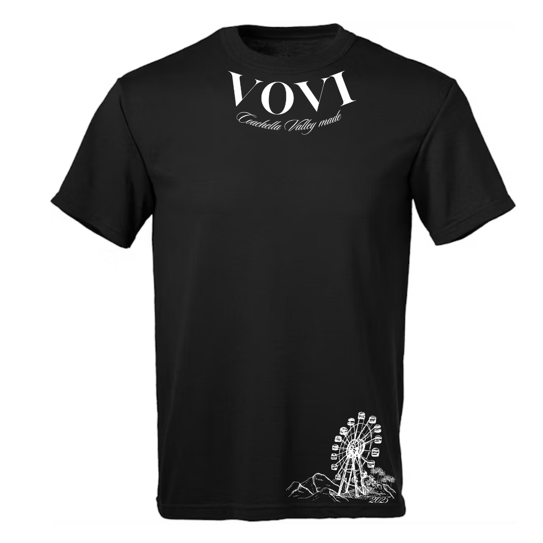 VOVI TEE 2025 UNISEX(BLACK)