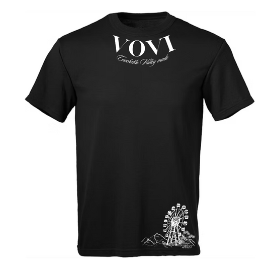 VOVI TEE 2025 UNISEX(BLACK)
