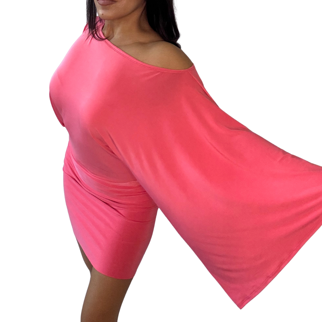 CORAL VACAY DRESS