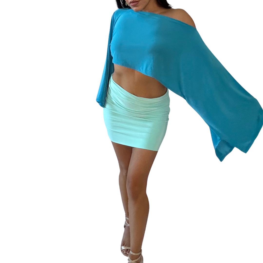 OCEAN BLUE TOP