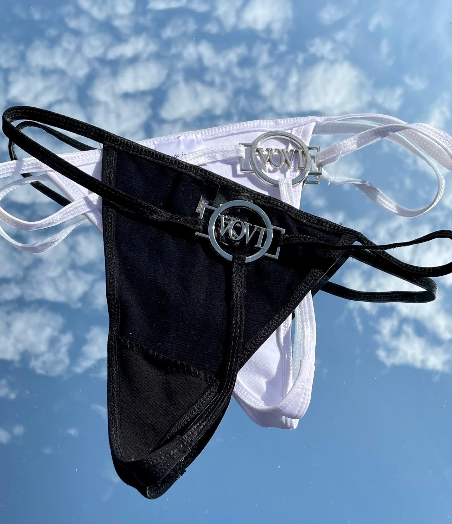 VOVI SIGNATURE BLACK THONG