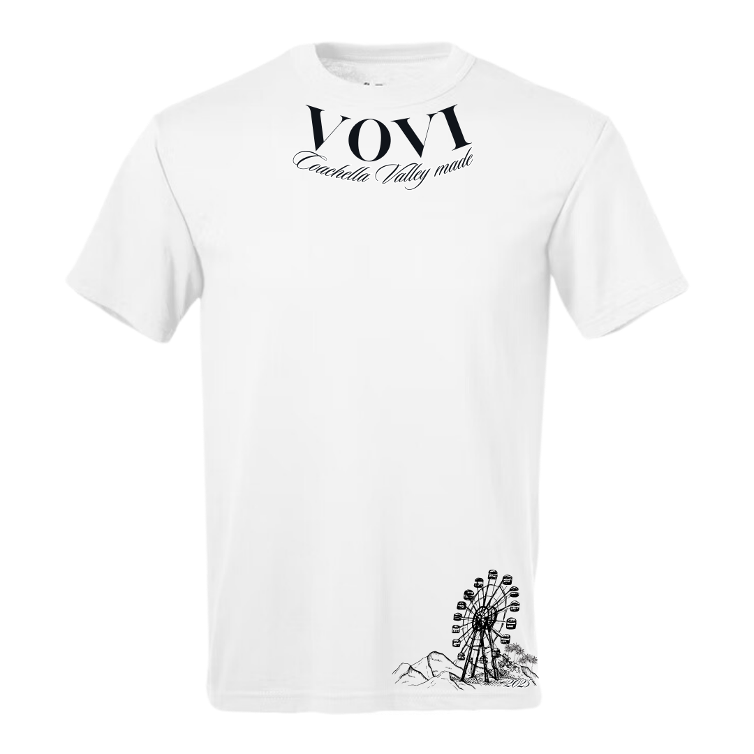 VOVI TEE 2025 UNISEX(WHITE)