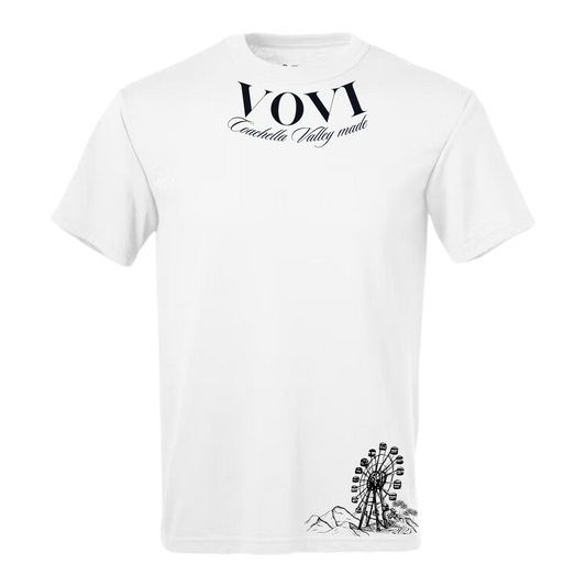 VOVI TEE 2025 UNISEX(WHITE)