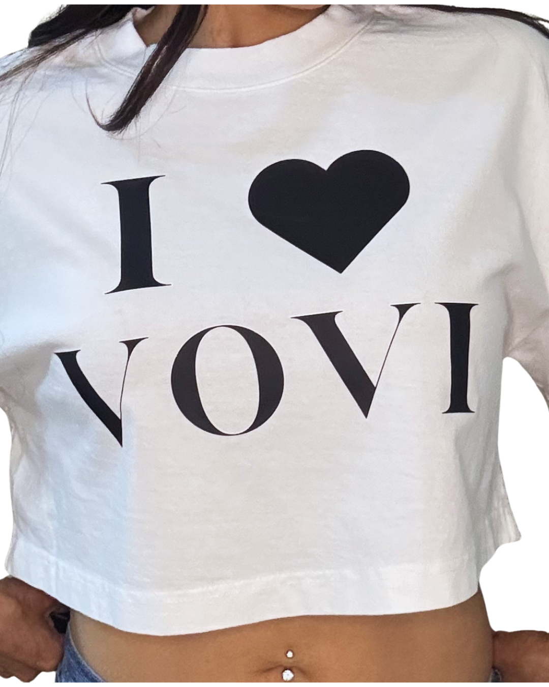 I HEART VOVI (VINTAGE WHITE)