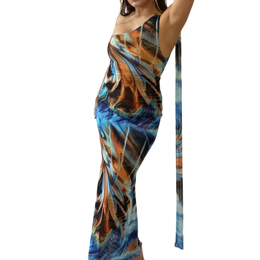 BLUE OCEAN DRESS