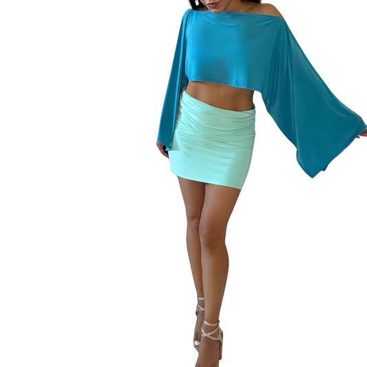 OCEAN BLUE TOP