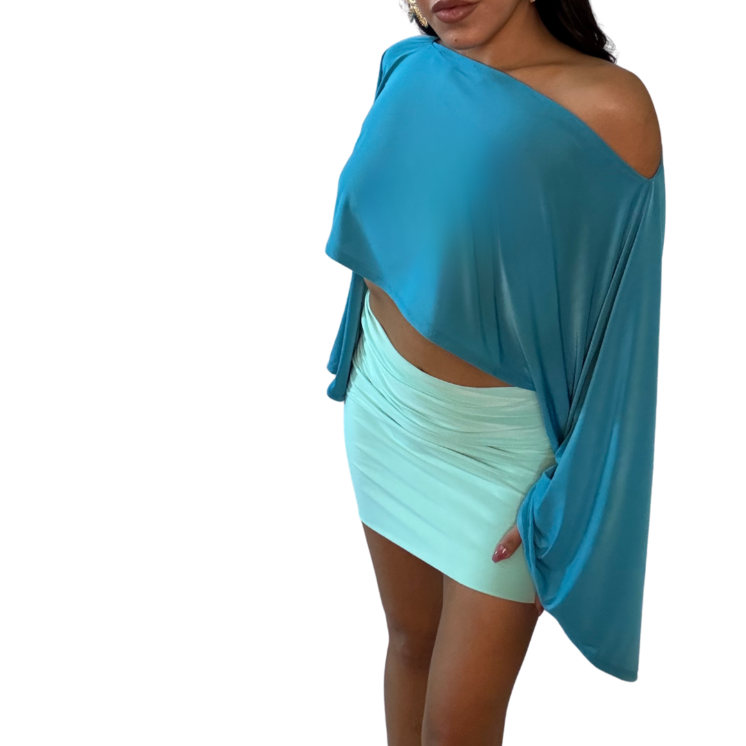 OCEAN BLUE TOP